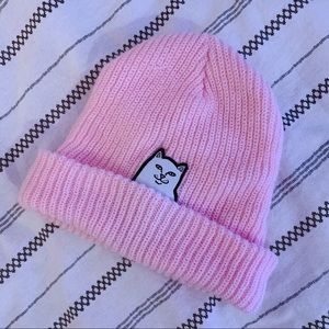 RIPNDIP Pink Nermal Beanie